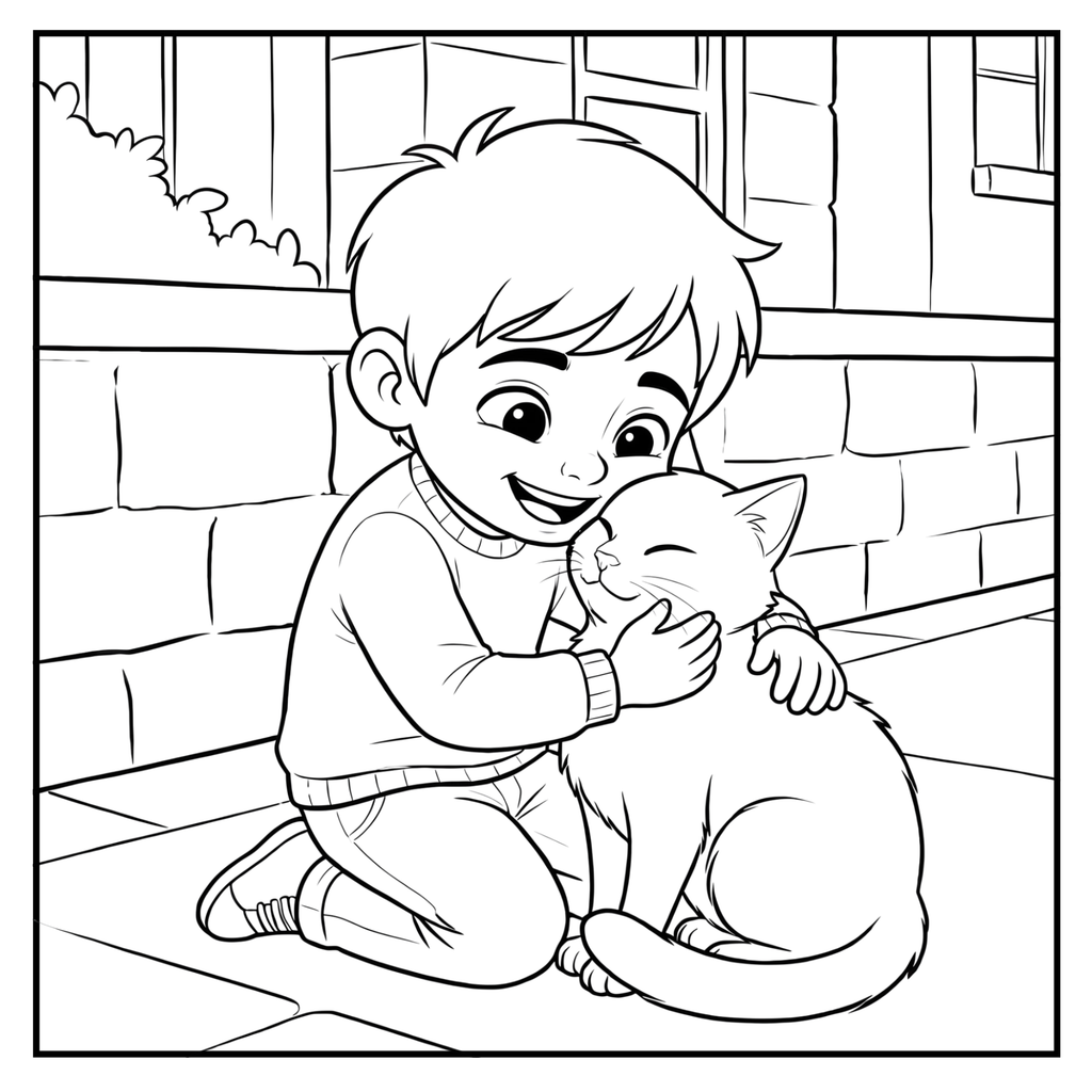 The Colours of Madinah (Yusuf and the Street Cat Colouring Book)